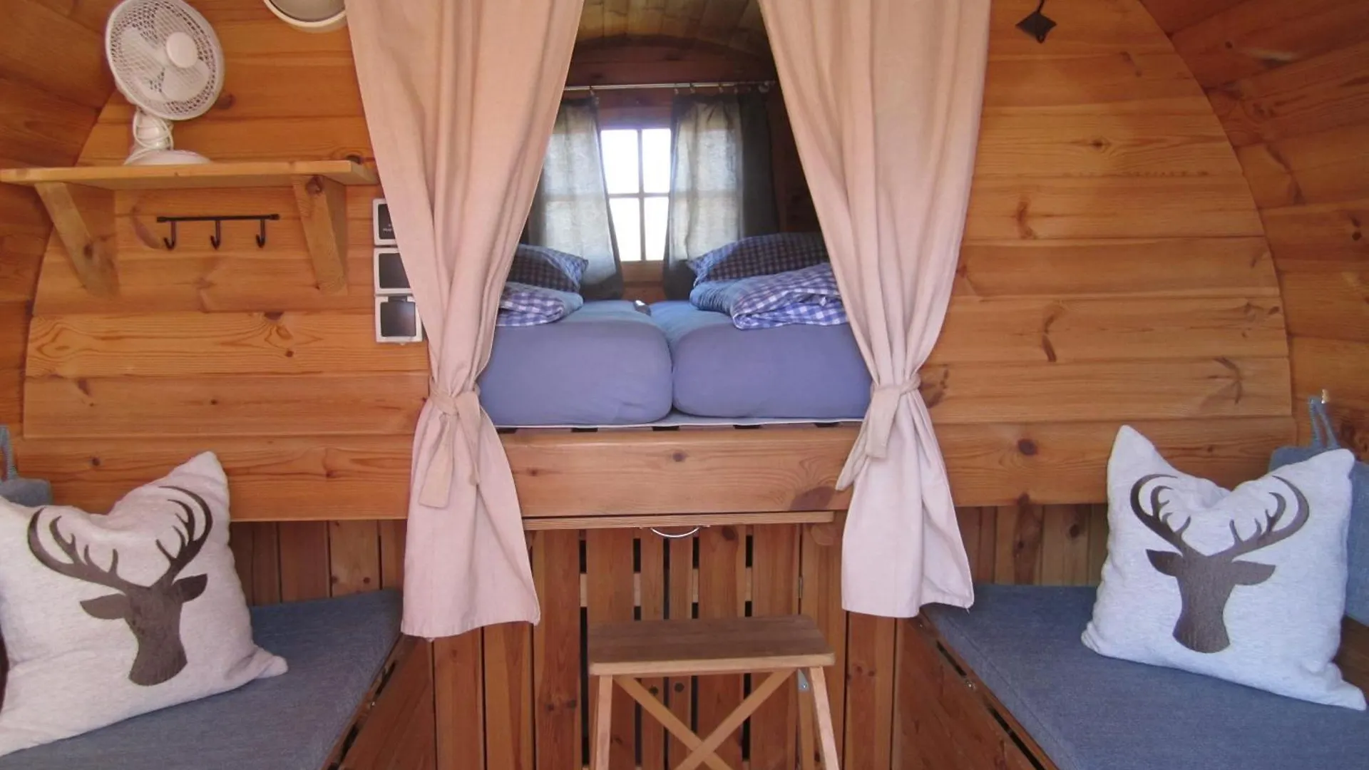 Luxury tent Schlaffass-Camping Gutshof Donauried Guenzburg
